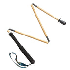 Carbon Hiking Poles – Bamboo wrapped - okhealingwild