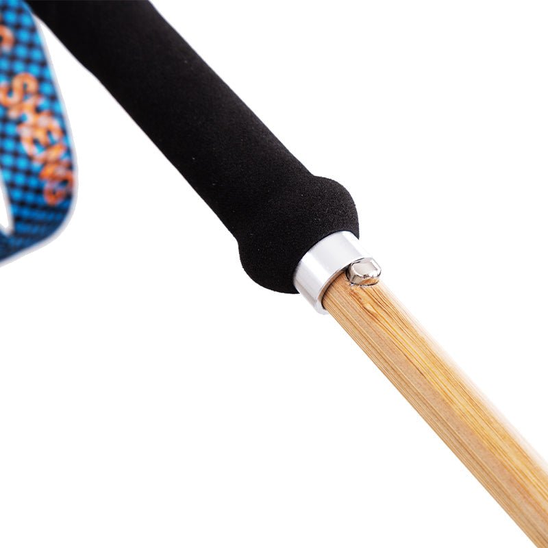 Carbon Hiking Poles – Bamboo wrapped - okhealingwild