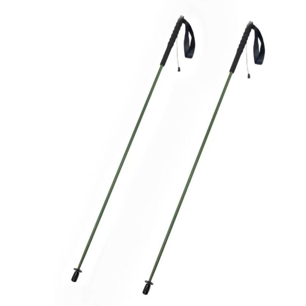 Carbon Trekking Poles – Durable & Lightweight - Olive Green - okhealingwild