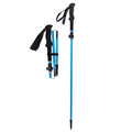 Carbon Trekking Poles – High Visibility & Foldable - Neon Blue - okhealingwild