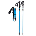 Carbon Trekking Poles – High Visibility & Foldable - Neon Blue - okhealingwild