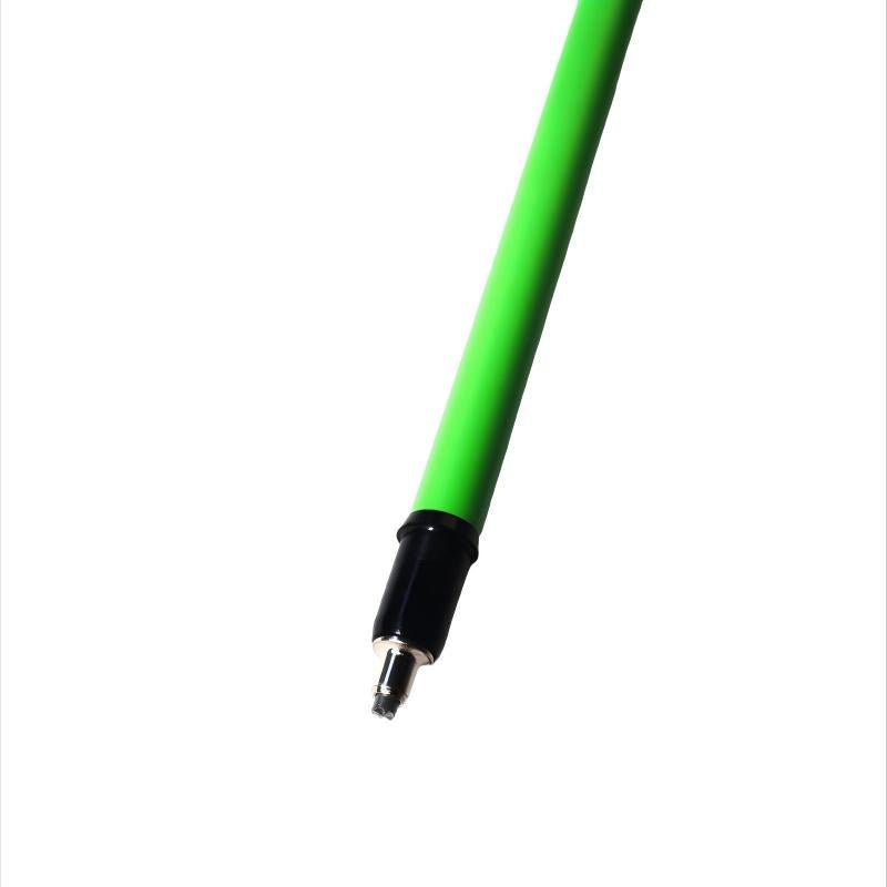 Carbon Trekking Poles – High Visibility - Lime Green - okhealingwild