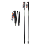 Carbon Trekking Poles – Lightweight & Foldable-Black Multi - okhealingwild