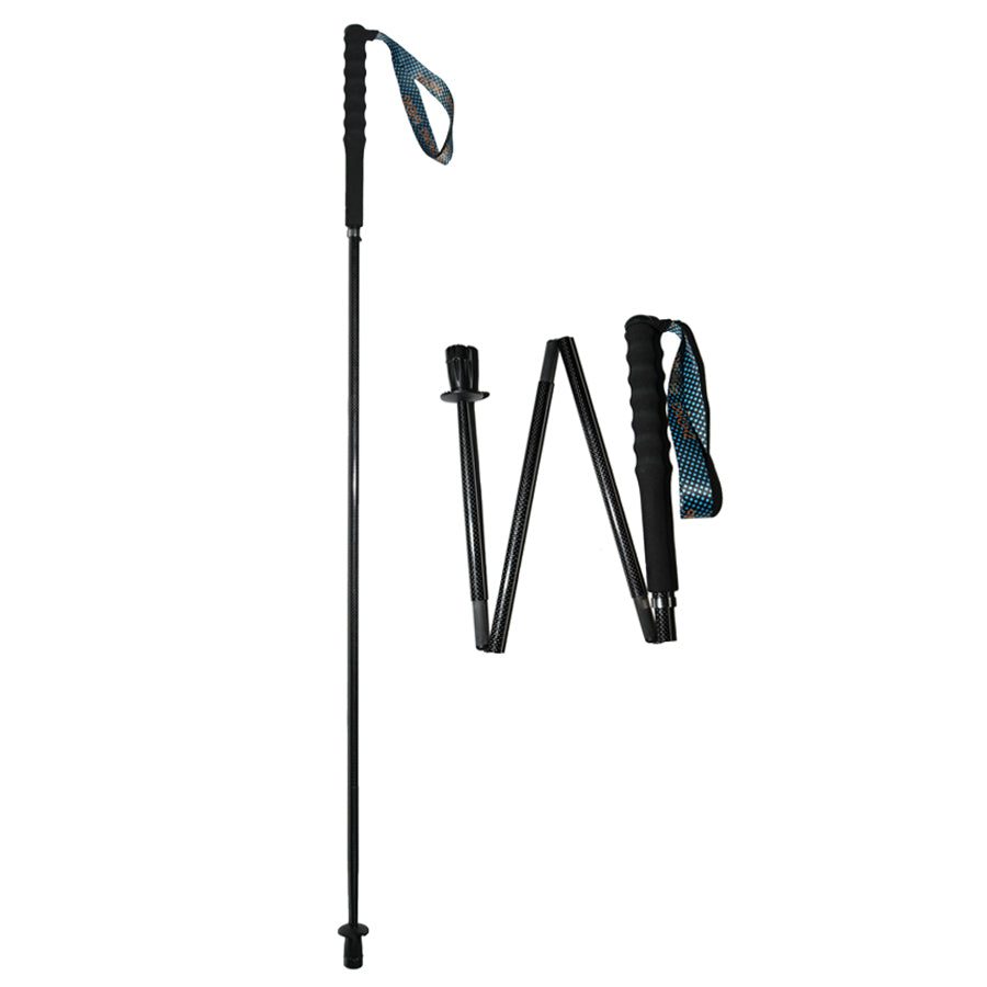 Foldable Ultralight Carbon Trekking Poles - Trail Weave