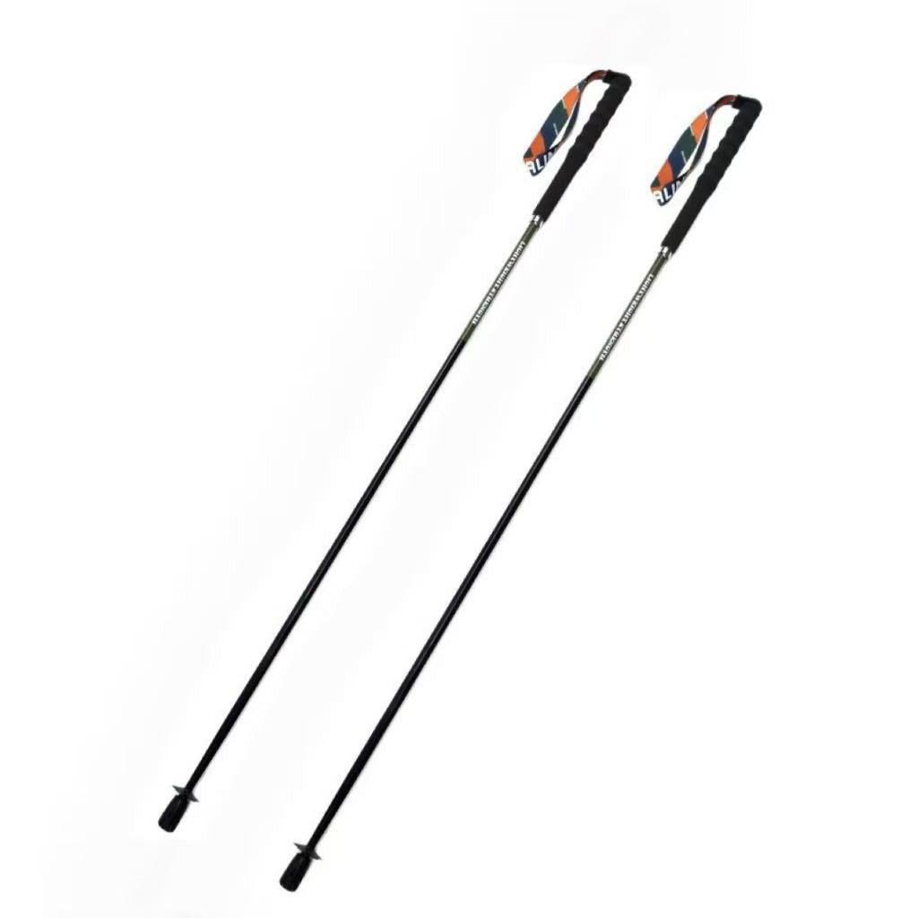 Carbon Trekking Poles – Lightweight & Foldable-Black Multi