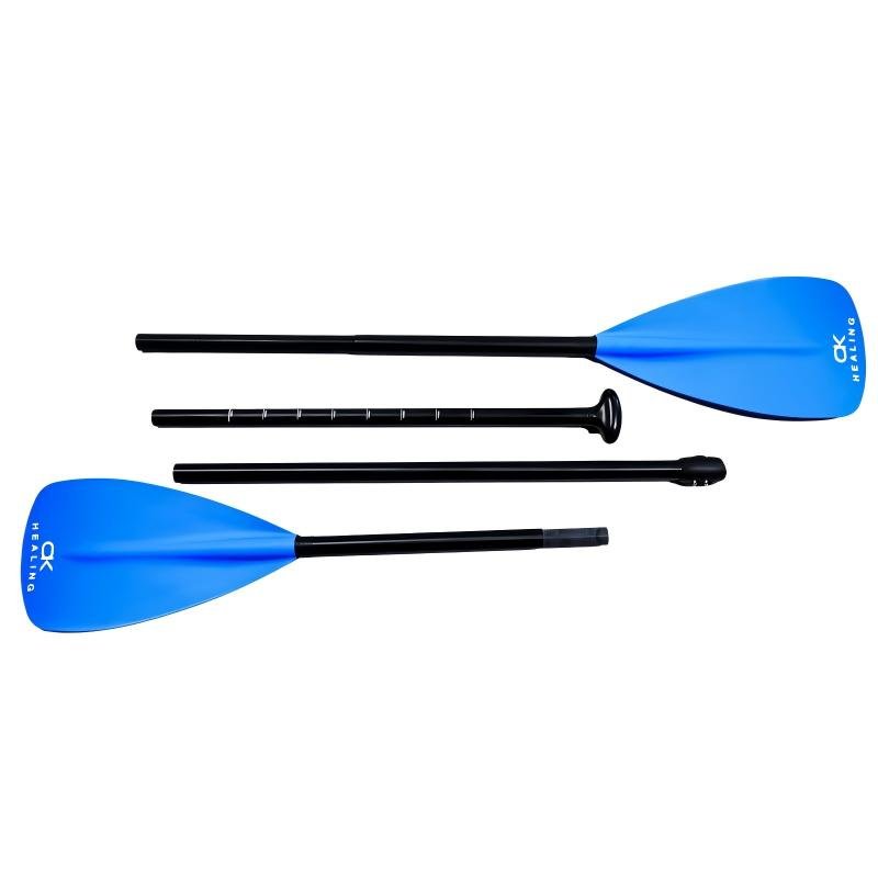 Fiberglass 2-in-1 SUP & Kayak Paddle – Blue - okhealingwild