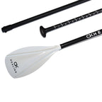 Fiberglass 3-Piece SUP Paddle - Glacier White - okhealingwild