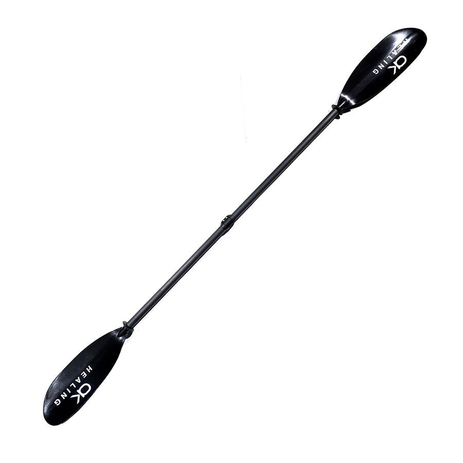 Fiberglass 4-Piece Kayak Paddle - Coastal Black - okhealingwild