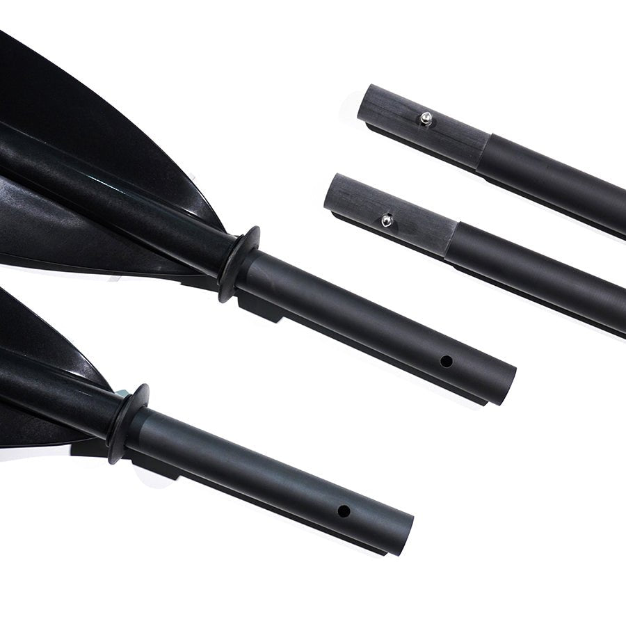 Fiberglass 4-Piece Kayak Paddle - Coastal Black - okhealingwild