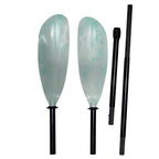 Fiberglass 4-Piece Kayak Paddle - Mint Sea Marble - okhealingwild