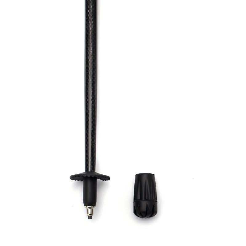 Foldable Carbon Hiking Poles – Packs to 26cm - Carbon Black - okhealingwild