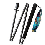 Foldable Ultralight Carbon Trekking Poles - Carbon Weave - okhealingwild