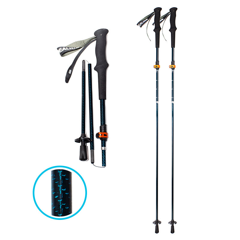 Shock-Absorbing Carbon Trekking Poles – JBlue