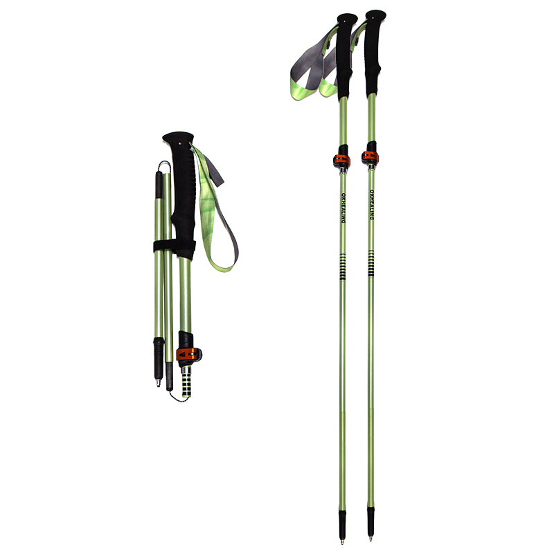 Ultralight Compact Carbon Folding Trekking Poles – MGreen