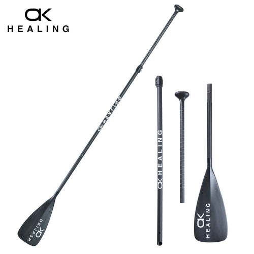 Carbon Fiber 3-Piece SUP Paddle - Adjustable and Detachable