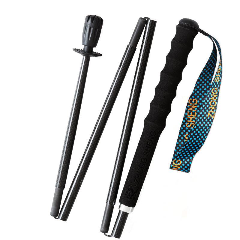 Foldable Ultralight Carbon Trekking Poles - Trail Weave