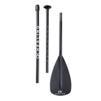 Reinforced Carbon 3-Piece SUP Paddle - Matte Black - okhealingwild