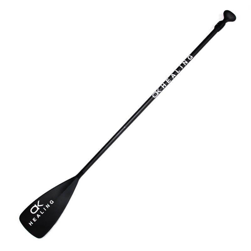 Reinforced Carbon 3-Piece SUP Paddle - Matte Black - okhealingwild