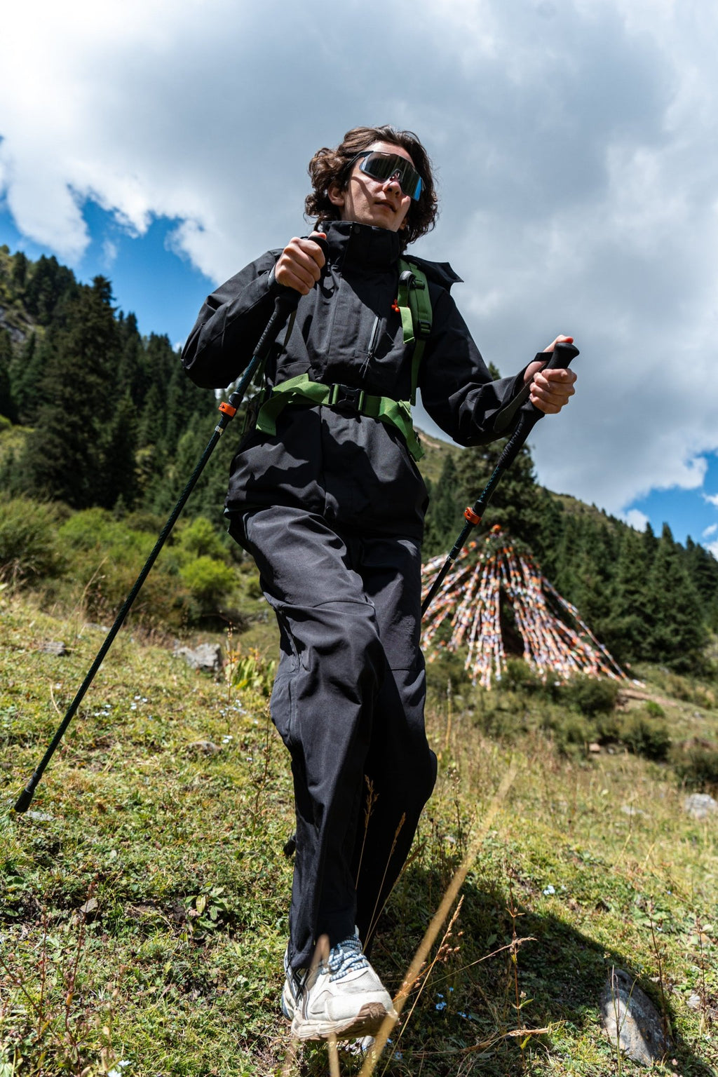 Shock-Absorbing Carbon Trekking Poles – JBlue - okhealingwild