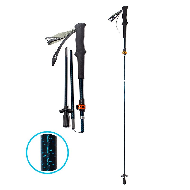 Shock-Absorbing Carbon Trekking Poles – JBlue - okhealingwild
