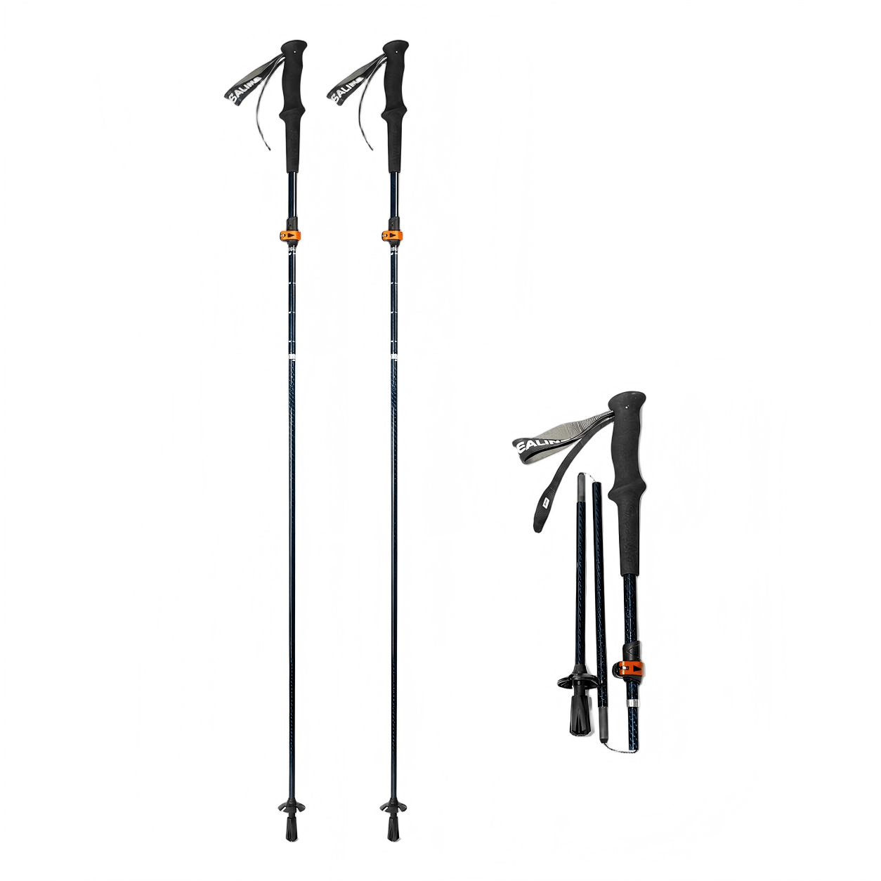 Shock-Absorbing Carbon Trekking Poles – JBlue - okhealingwild
