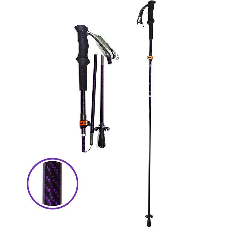 Shock-Absorbing Carbon Trekking Poles – JPurple - okhealingwild