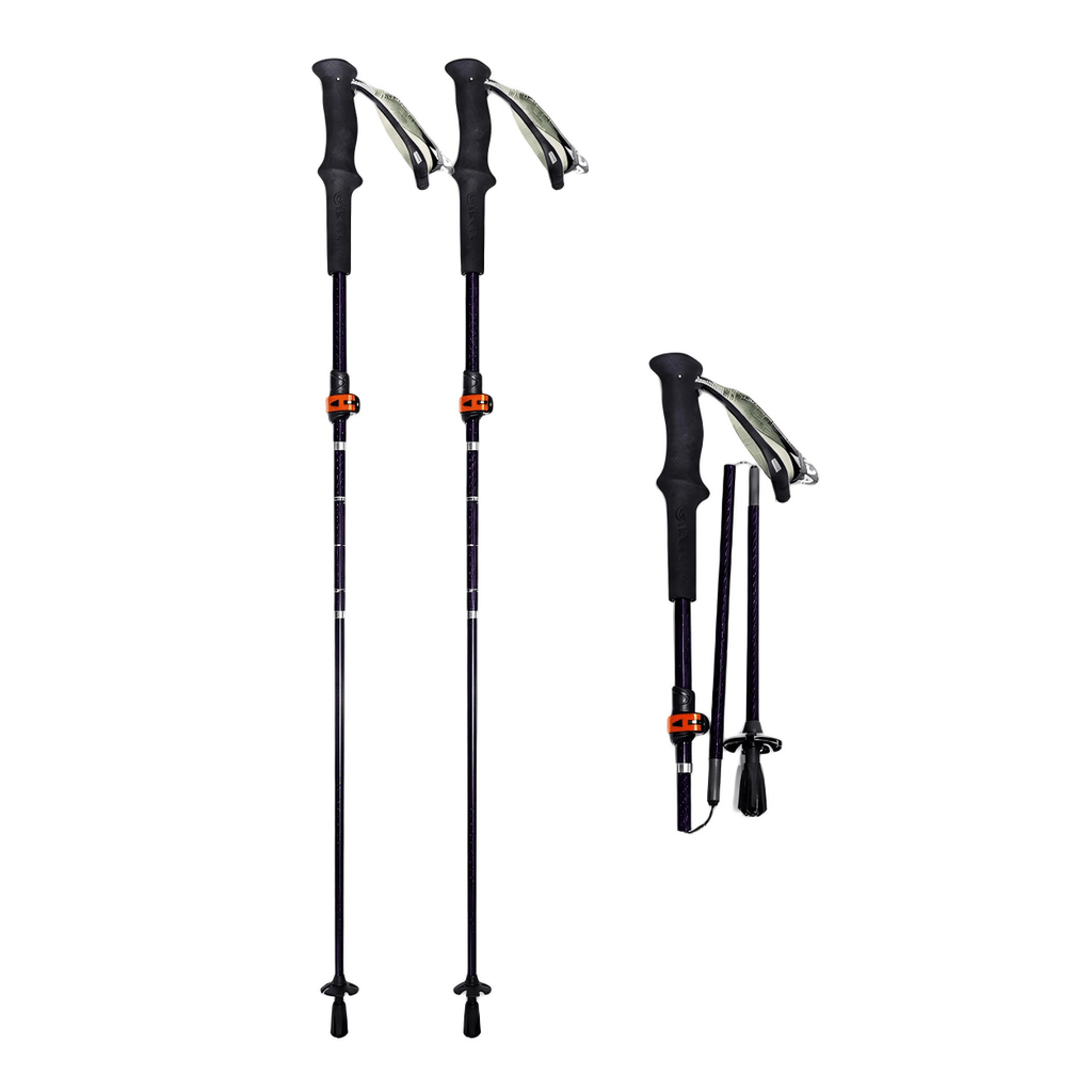 Shock-Absorbing Carbon Trekking Poles – JPurple - okhealingwild