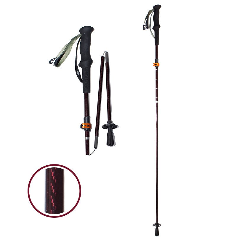 Shock-Absorbing Carbon Trekking Poles – JR - okhealingwild