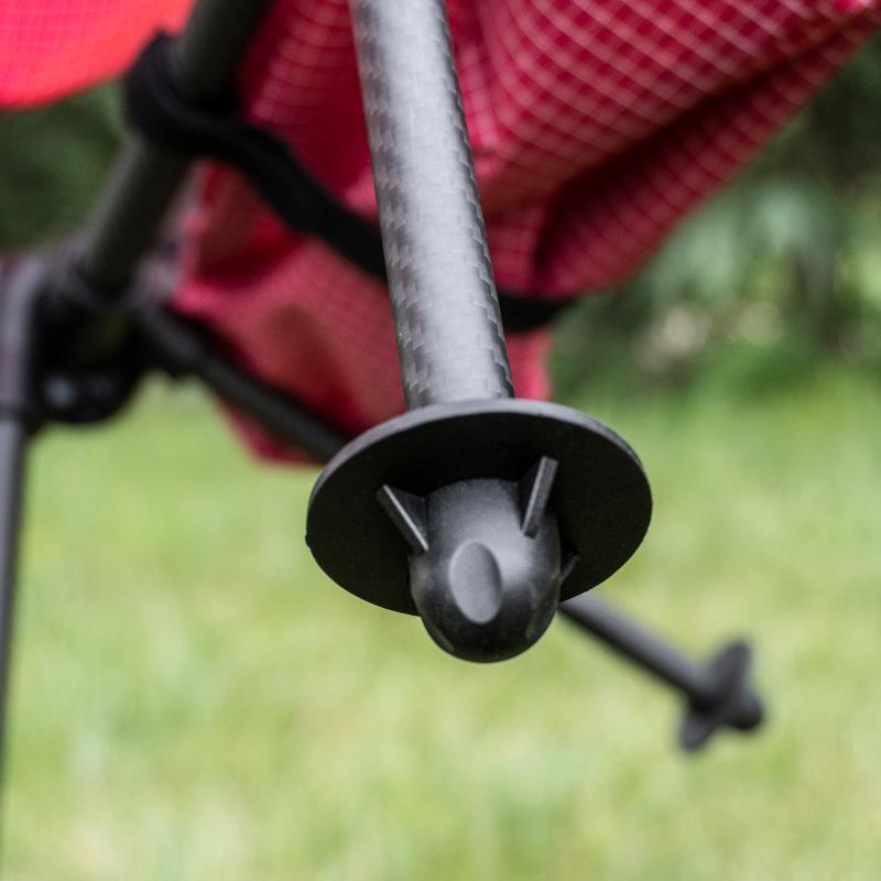 T700 Carbon Fiber Camp Chair-Cherry - okhealingwild
