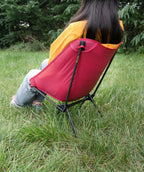 T700 Carbon Fiber Camp Chair-Cherry - okhealingwild