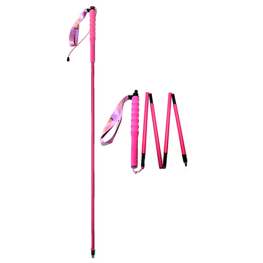 Ultralight Carbon Hiking Poles – Elegance Pink - okhealingwild