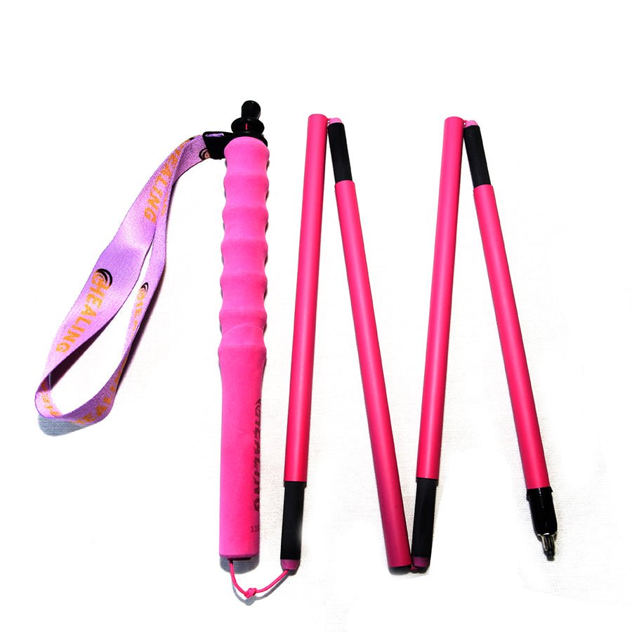Ultralight Carbon Hiking Poles – Elegance Pink - okhealingwild