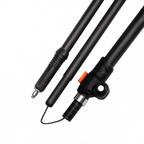 Ultralight Compact Carbon Folding Trekking Poles – M Obsidian Black - okhealingwild