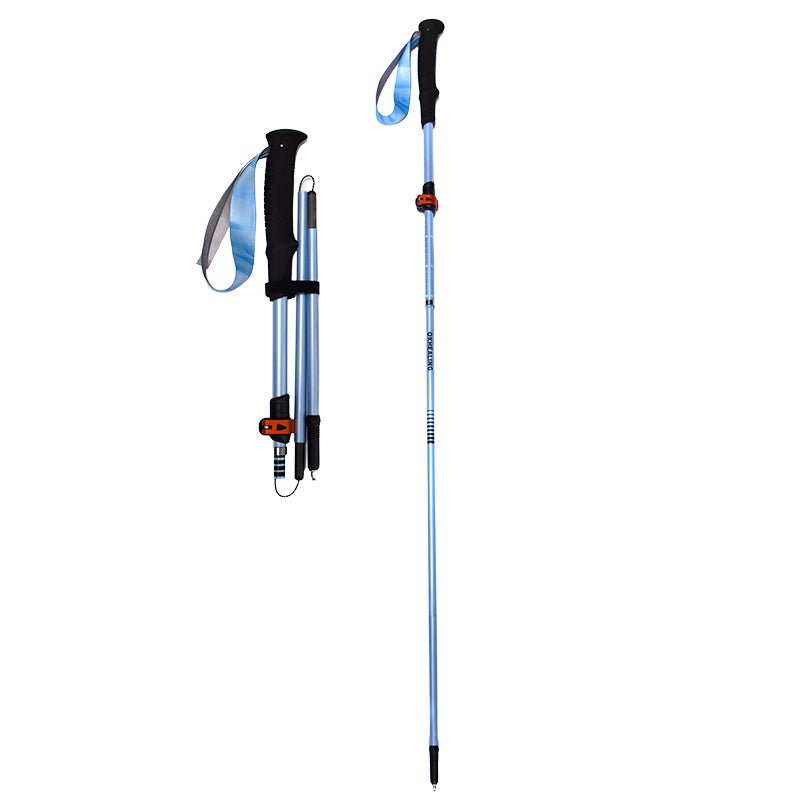 Ultralight Compact Carbon Folding Trekking Poles – MBlue - okhealingwild