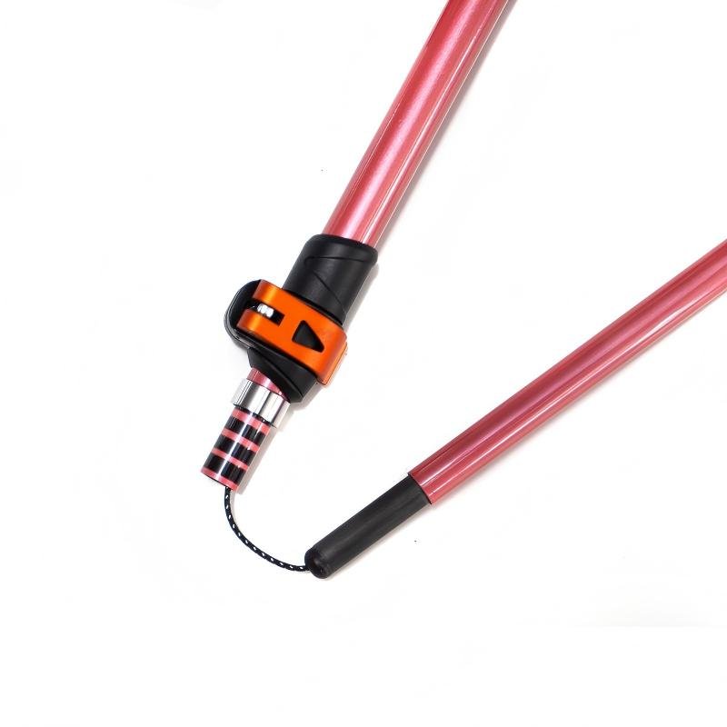 Ultralight Compact Carbon Folding Trekking Poles – MPink - okhealingwild
