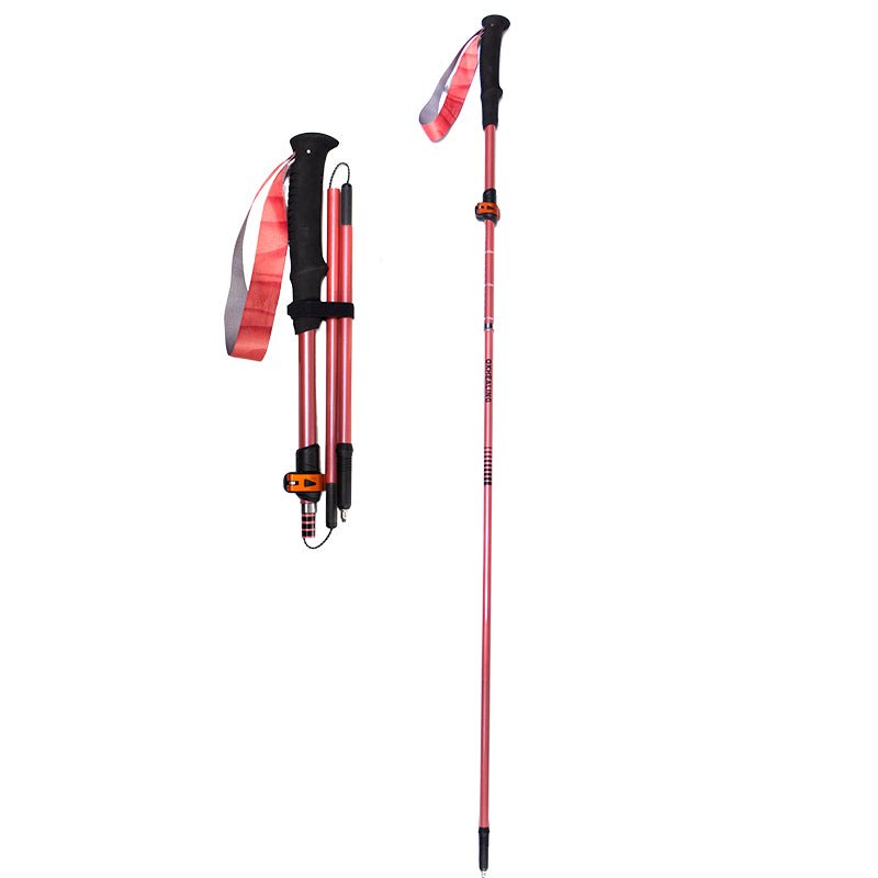 Ultralight Compact Carbon Folding Trekking Poles – MPink - okhealingwild