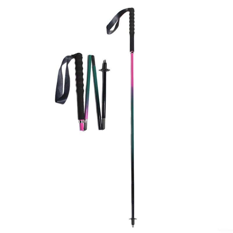 Ultralight Foldable Carbon Hiking Poles – Aurora - okhealingwild